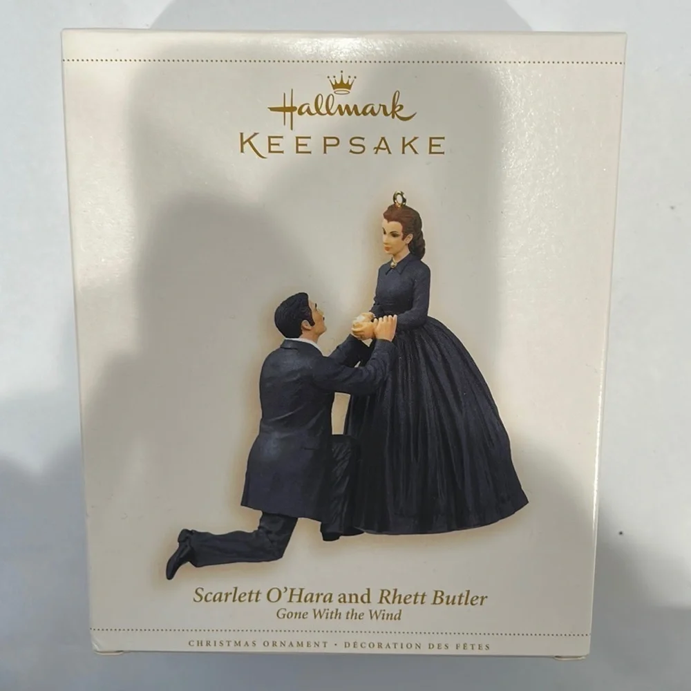 Gone With The Wind Hallmark Ornament Scarlett O'Hara Rhett Butler Proposes New